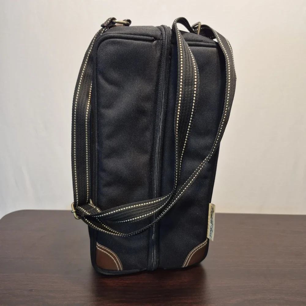 Picnic At Ascot Canvas Wine‎ Tote Quiet Luxury Country Club Rugged Classic